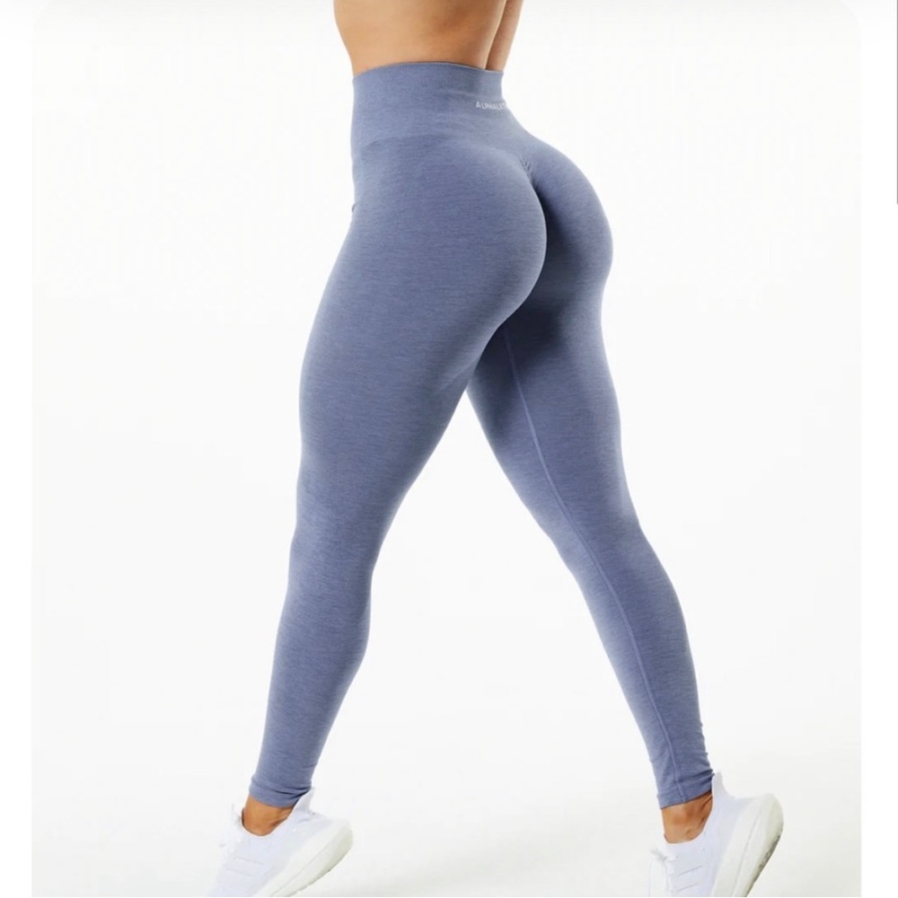 Alphalete amplify leggings French blue
